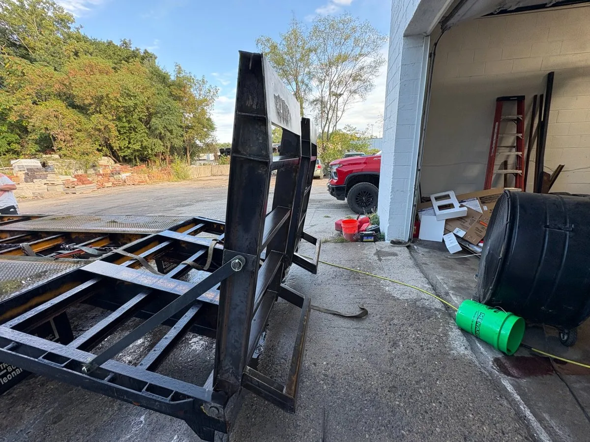 Finished custom trailer build Pontiac Michigan